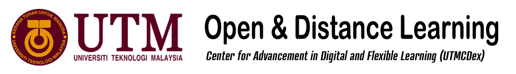 Open and Distance Learning (Center for Advancment in Digital and Flexible Learning)
